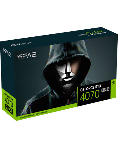 Відеокарта KFA2 RTX 4070 SUPER 1-Click OC 2X (47SOM7MD9PSK)