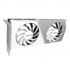 Відеокарта INNO3D GeForce RTX 4060 Ti 16GB TWIN X2 OC White (N406T2-16D6X-178055W)