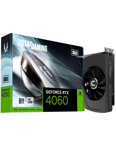 Видеокарта Zotac GAMING GeForce RTX 4060 8GB SOLO (ZT-D40600G-10L)