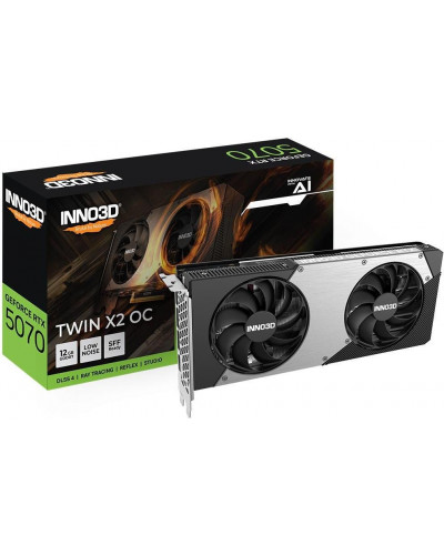 Відеокарта INNO3D GeForce RTX 5070 TWIN X2 OC (N50702-12D7X-195064N)