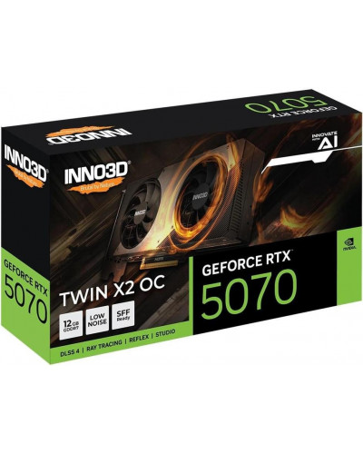 Відеокарта INNO3D GeForce RTX 5070 TWIN X2 OC (N50702-12D7X-195064N)