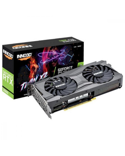 Відеокарта INNO3D GEFORCE RTX 3060 8 GB TWIN X2 (N30602-08D6-11902130)