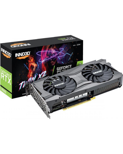 Відеокарта INNO3D GEFORCE RTX 3060 8 GB TWIN X2 (N30602-08D6-11902130)