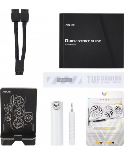 Видеокарта ASUS TUF-RTX4070TIS-O16G-WHITE-GAMING (90YV0KF2-M0NA00)