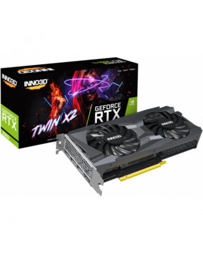 Видеокарта INNO3D GeForce RTX 3060 TWIN X2 LHR (N30602-12D6-119032AH)