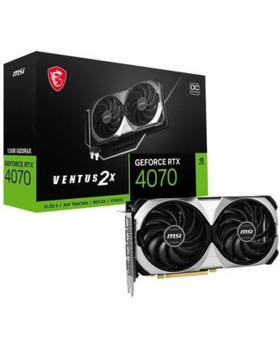 Відеокарта MSI GeForce RTX 4070 VENTUS 2X E1 12G OC (912-V512-018)