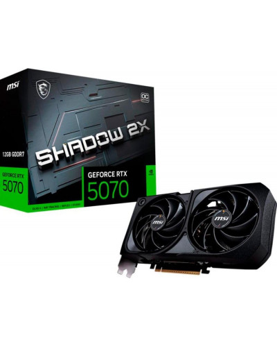 Відеокарта MSI GeForce RTX 5070 12G SHADOW 2X OC (G5070-12S2C)