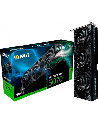 Відеокарта Palit GeForce RTX 5070 Infinity 3 (NE75070019K9-GB2050S)