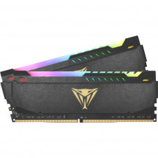 Память для настольных компьютеров PATRIOT 32 GB (2x16GB) DDR4 3600 MHz Viper Steel RGB (PVSR432G360C0K)