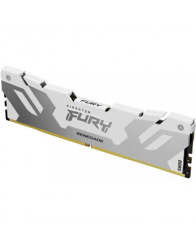 Память для настольных компьютеров Kingston FURY 32 GB DDR5 6000 MHz Renegade White/Silver (KF560C32RW-32)