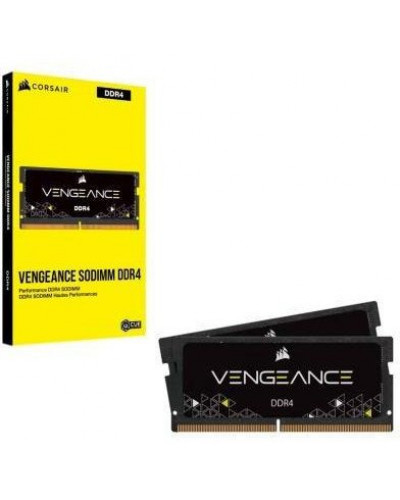 Память для ноутбуков Corsair 64 GB (2x32GB) SO-DIMM DDR4 2933 MHz Vengeance (CMSX64GX4M2A2933C19)