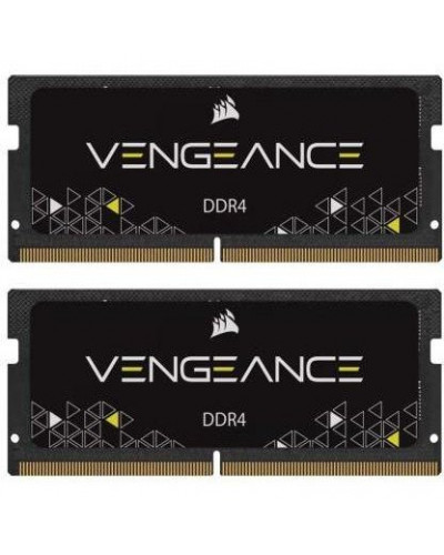 Память для ноутбуков Corsair 64 GB (2x32GB) SO-DIMM DDR4 2933 MHz Vengeance (CMSX64GX4M2A2933C19)