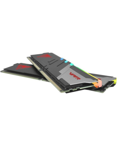 Пам'ять для настільних комп'ютерів PATRIOT 64 GB (2x32GB) DDR5 5600 MHz Viper Venom RGB (PVVR564G560C40K)