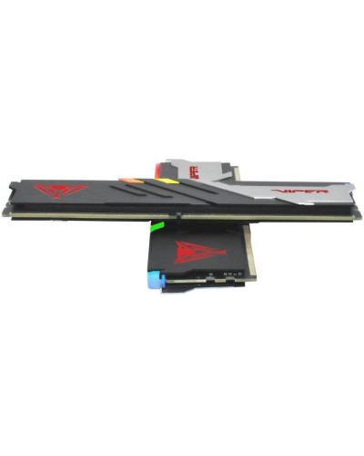 Пам'ять для настільних комп'ютерів PATRIOT 64 GB (2x32GB) DDR5 5600 MHz Viper Venom RGB (PVVR564G560C40K)