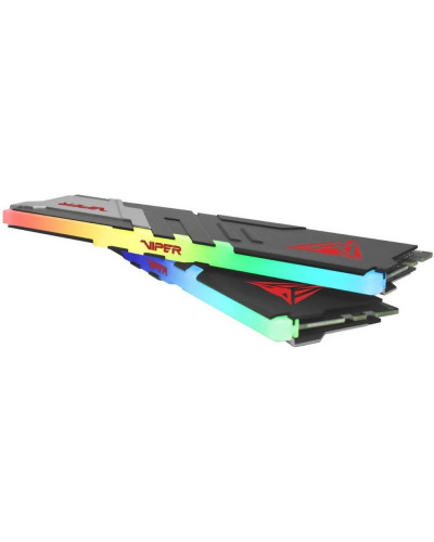 Пам'ять для настільних комп'ютерів PATRIOT 64 GB (2x32GB) DDR5 5600 MHz Viper Venom RGB (PVVR564G560C40K)