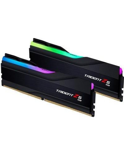 Память для настольных компьютеров G.Skill 64GB (2x32GB) DDR5 6000MHz Trident Z5 RGB Black (F5-6000J3238G32GX2-TZ5RK)