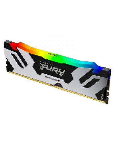 Память для настольных компьютеров Kingston FURY 16 GB DDR5 7200 MHz Renegade Silver/Black RGB (KF572C38RSA-16)