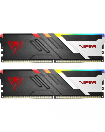 Пам'ять для настільних комп'ютерів PATRIOT 32 GB (2x16GB) DDR5 5600 MHz Venom RGB (PVVR532G560C36K)