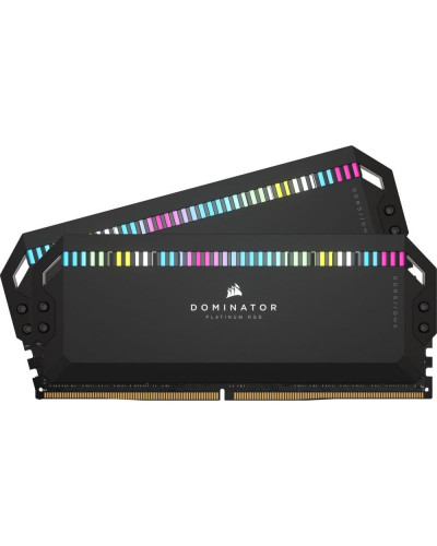 Пам'ять для настільних комп'ютерів Corsair 64 GB (2x32GB) DDR5 6400 MHz DOMINATOR PLATINUM RGB (CMT64GX5M2B6400C32)