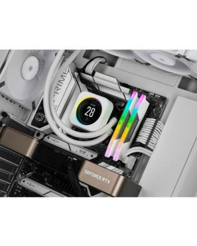 Пам'ять для настільних комп'ютерів Corsair 32 GB (2x16GB) DDR5 5200 MHz Vengeance RGB (CMH32GX5M2B5200C40W)