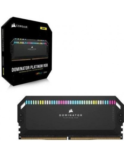 Пам'ять для настільних комп'ютерів Corsair 32 GB (2x16GB) DDR5 6400 MHz Dominator Platinum RGB (CMT32GX5M2B6400C32)