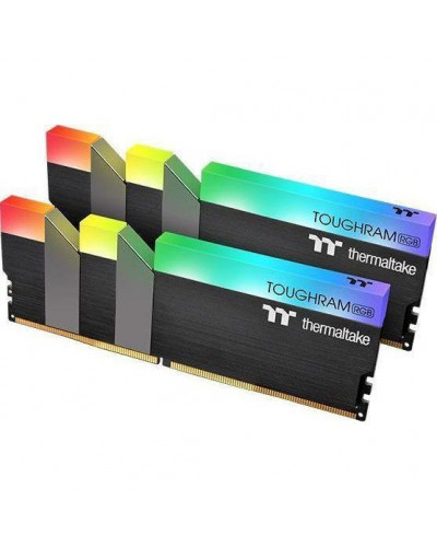 Пам'ять для настільних комп'ютерів Thermaltake 16 GB (2x8GB) DDR4 4600 MHz TOUGHRAM Black RGB (R009D408GX2-4600C19A)