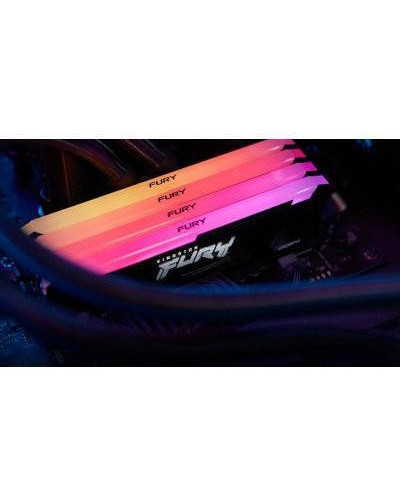 Пам'ять для настільних комп'ютерів Kingston FURY 64 GB (2х32GB) DDR4 3200 MHz Beast RGB (KF432C16BB2AK2/64)