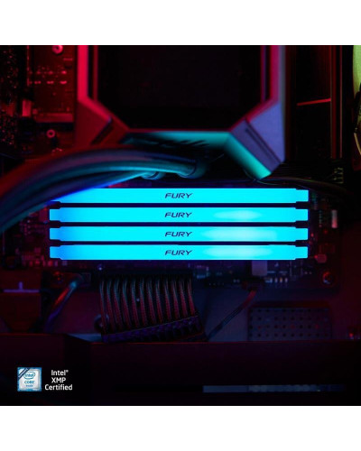 Пам'ять для настільних комп'ютерів Kingston FURY 64 GB (2х32GB) DDR4 3200 MHz Beast RGB (KF432C16BB2AK2/64)