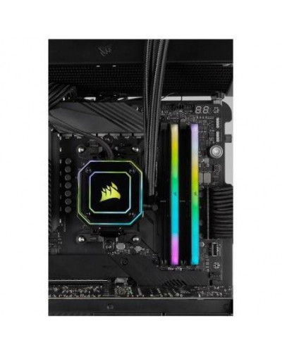 Память для настольных компьютеров Corsair 64 GB (2x32GB) DDR5 5600 MHz Vengeance RGB (CMH64GX5M2B5600C36)