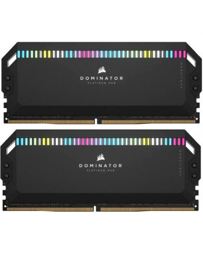 Память для настольных компьютеров Corsair 32GB (2x16GB) DDR5 6000MHz Dominator Platinum RGB (CMT32GX5M2X6000C36)