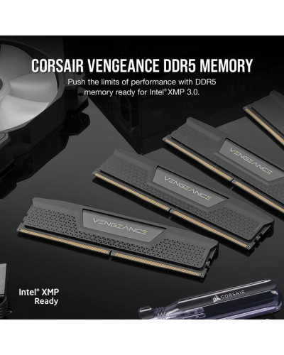 Пам'ять для настільних комп'ютерів Corsair 64 GB (2x32GB) DDR5 5200 MHz Vengeance (CMK64GX5M2B5200C40)