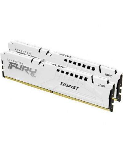 Память для настольных компьютеров Kingston FURY 64GB (2x32GB) DDR5 5600MHz Beast EXPO White (KF556C36BWEK2-64)