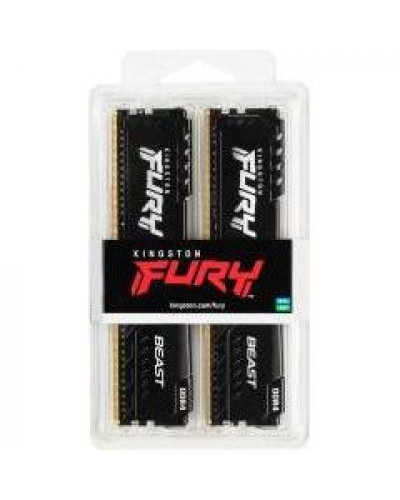 Память для настольных компьютеров Kingston FURY 64 GB (2x32GB) DDR4 3200 MHz Beast (KF432C16BBK2/64)