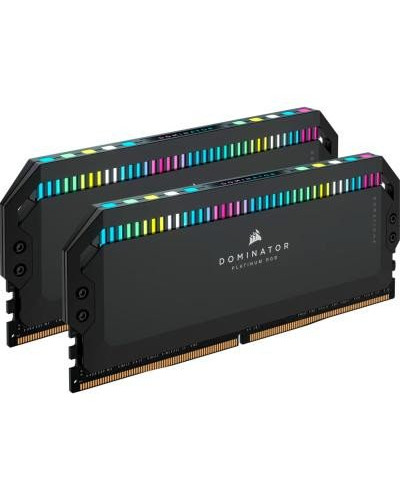 Пам'ять для настільних комп'ютерів Corsair 32 GB (2x16GB) DDR5 6200 MHz Dominator Platinum RGB (CMT32GX5M2X6200C36)