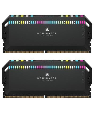 Пам'ять для настільних комп'ютерів Corsair 32 GB (2x16GB) DDR5 6200 MHz Dominator Platinum RGB (CMT32GX5M2X6200C36)