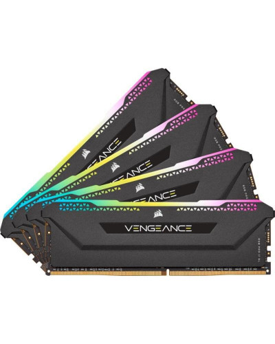 Пам'ять для настільних комп'ютерів Corsair 32 GB (4x8GB) DDR4 3600 MHz Vengeance RGB PRO SL (CMH32GX4M4D3600C18)
