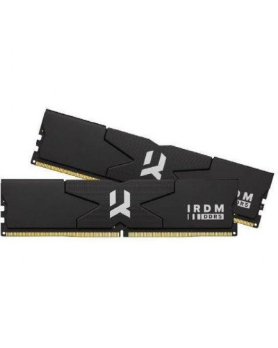 Память для настольных компьютеров GOODRAM 64 GB (2х32GB) DDR5 6000 MHz IRDM Black (IR-6000D564L30/64GDC)