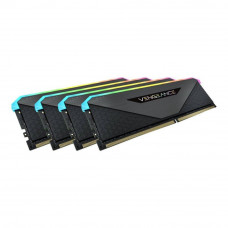 Пам'ять для настільних комп'ютерів Corsair 64 GB (4x16GB) DDR4 3600 MHz Vengeance RGB RT (CMN64GX4M4Z3600C18)