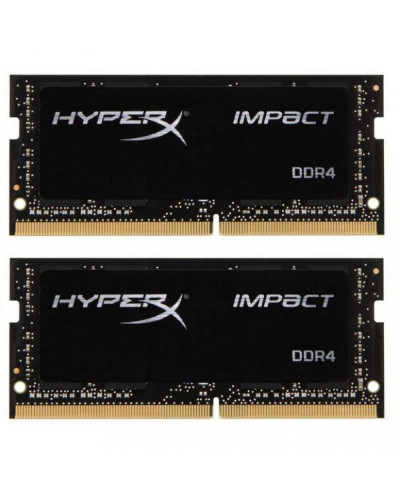 Пам'ять для ноутбуків HyperX 64 GB (2x32GB) SO-DIMM DDR4 2666 MHz Impact (HX426S16IBK2/64)