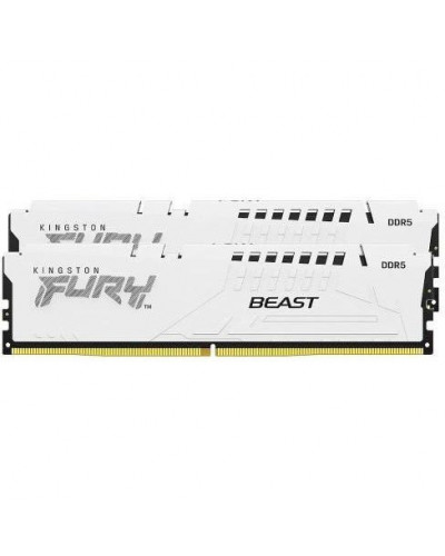 Память для настольных компьютеров Kingston FURY 32 GB (2x16GB) DDR5 6400 MHz Beast White (KF564C32BWK2-32)