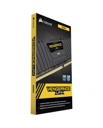 Пам'ять для настільних комп'ютерів Corsair 64 GB (2x32GB) DDR4 3600 MHz Vengeance LPX Black (CMK64GX4M2D3600C18)