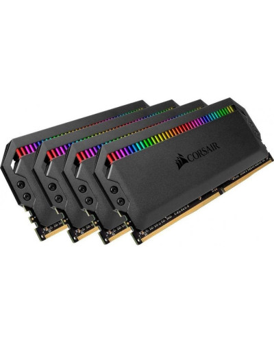 Пам'ять для настільних комп'ютерів Corsair 32 GB (4x8GB) DDR4 3600 MHz Dominator Platinum RGB (CMT32GX4M4C3600C18)