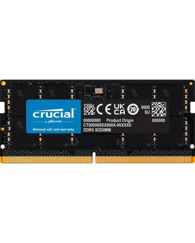 Пам'ять для ноутбуків Crucial 32 GB SO-DIMM DDR5 5600 MHz (CT32G56C46S5)