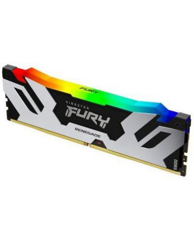 Память для настольных компьютеров Kingston FURY 32 GB (2x16GB) DDR5 6400 MHz Renegade Silver RGB (KF564C32RSAK2-32)