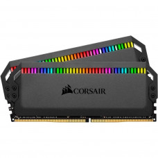 Пам'ять для настільних комп'ютерів Corsair 32 GB (2x16GB) DDR4 3600 MHz Dominator Platinum RGB (CMT32GX4M2Z3600C18)