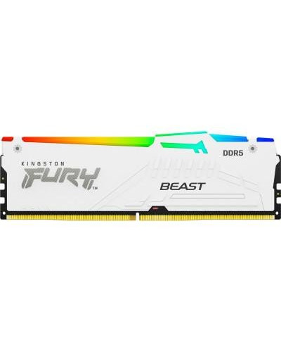 Пам'ять для настільних комп'ютерів Kingston FURY 32 GB DDR5 5200 MHz Beast RGB White (KF552C40BWA-32)