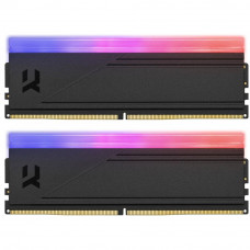 Память для настольных компьютеров GOODRAM 64 GB (2x32GB) DDR5 5600 MHz IRDM RGB Black (IRG-56D5L30/64GDC)