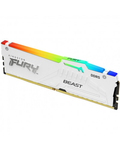 Пам'ять для настільних комп'ютерів Kingston FURY 32 GB DDR5 5600 MHz Beast RGB White (KF556C40BWA-32)