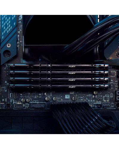 Пам'ять для настільних комп'ютерів Kingston FURY 32 GB (2x16GB) DDR5 6000 MHz Beast Black (KF560C36BBE2K2-32)