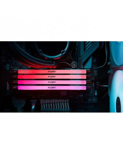 Пам'ять для настільних комп'ютерів Kingston FURY 32 GB (2x16GB) DDR5 8000 MHz Renegade Silver/Black RGB (KF580C38RSAK2-32)